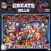 Buffalo Bills Puzzle 500 Piece All-Time Greats