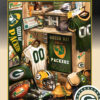 Green Bay Packers Puzzle 500 Piece Locker Room