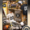 Las Vegas Raiders Puzzle 500 Piece Locker Room