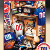 New York Giants Puzzle 500 Piece Locker Room