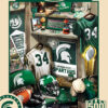 Michigan State Spartans Puzzle 500 Piece Locker Room