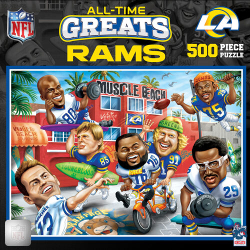 Los Angeles Rams Puzzle 500 Piece All-Time Greats