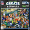 Seattle Seahawks Puzzle 500 Piece All-Time Greats