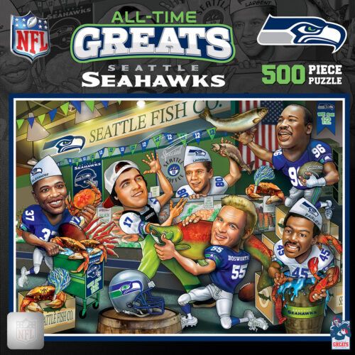 Seattle Seahawks Puzzle 500 Piece All-Time Greats