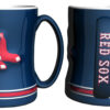 Boston Red Sox Coffee Mug 14oz Sculpted Relief Team Color