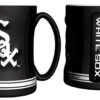 Chicago White Sox Coffee Mug 14oz Sculpted Relief Team Color