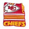 Kansas City Chiefs Blanket 50×60 Raschel Throw