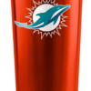 Miami Dolphins Travel Tumbler 20oz Stainless Steel