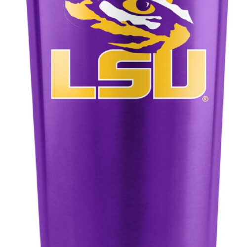 LSU Tigers Travel Tumbler 20oz Stainless Steel