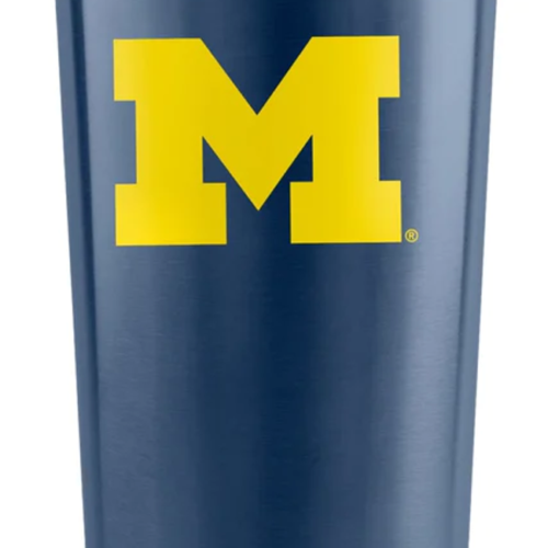 Michigan Wolverines Travel Tumbler 20oz Stainless Steel