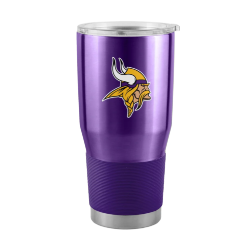 Minnesota Vikings Travel Tumbler 30oz Stainless Steel