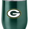 Green Bay Packers Travel Tumbler 16oz Stainless Steel Curved