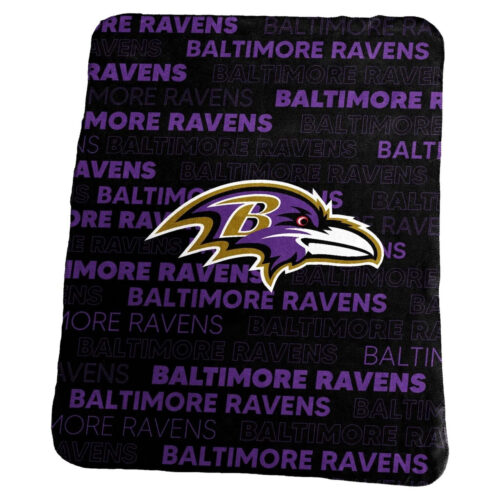 Baltimore Ravens Blanket 50×60 Fleece Classic