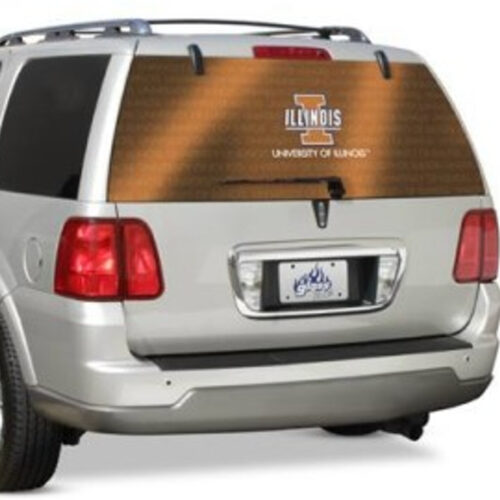 Illinois Fighting Illini Rear Window Film