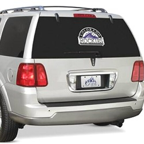 Colorado Rockies Window Film Rear