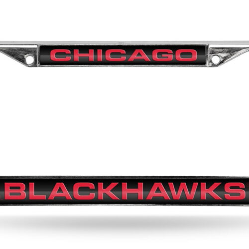 Chicago Blackhawks License Plate Frame Laser Cut