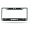 Los Angeles Kings License Plate Frame Chrome Printed Insert