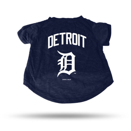 Detroit Tigers Pet Tee Shirt Size L