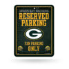 Green Bay Packers Sign Metal Reserved Parking Design