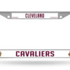 Cleveland Cavaliers License Plate Frame Chrome