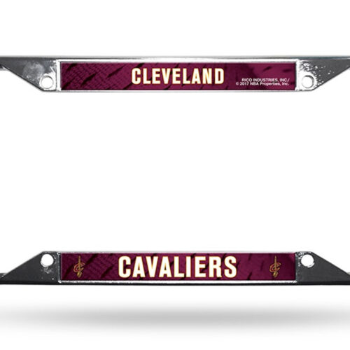 Cleveland Cavaliers License Plate Frame Chrome EZ View – Special Order