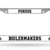 Purdue Boilermakers License Plate Frame Chrome