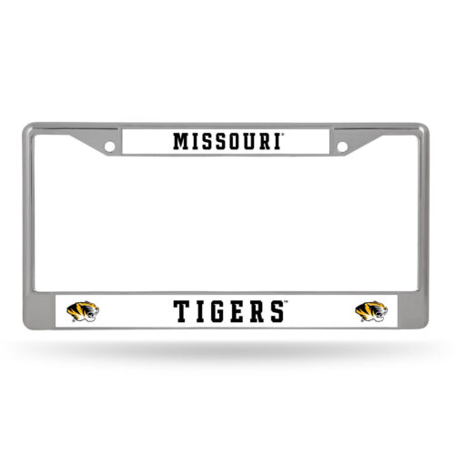 Missouri Tigers License Plate Frame Chrome – Special Order