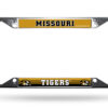 Missouri Tigers License Plate Frame Chrome EZ View – Special Order