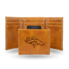 Denver Broncos Wallet Trifold Laser Engraved