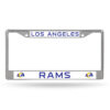 Los Angeles Rams License Plate Frame Chrome