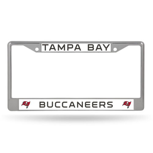 Tampa Bay Buccaneers License Plate Frame Chrome