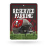 Tampa Bay Buccaneers Metal Parking Sign