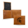 Michigan State Spartans Wallet Billfold Laser Engraved