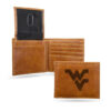 West Virginia Mountaineers Wallet Billfold Laser Engraved