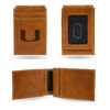 Miami Hurricanes Wallet Front Pocket Laser Engraved