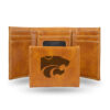 Kansas State Wildcats Wallet Trifold Laser Engraved