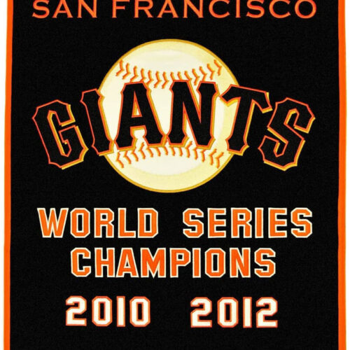 San Francisco Giants Banner 24×36 Wool Dynasty Pre-2012