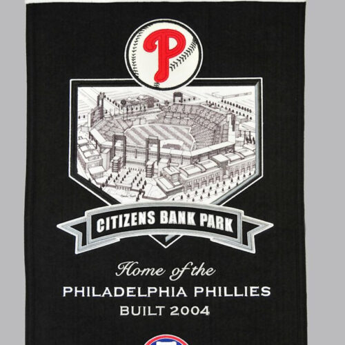 Philadelphia Phillies Banner 15×24 Wool Stadium Citizens Bank Park