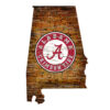 Alabama Crimson Tide Sign Wood 24 Inch State Wall Art Design – Special Order