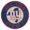 New York Giants Sign Wood 12 Inch Round State Design