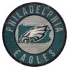 Philadelphia Eagles Sign Wood 12 Inch Round State Design