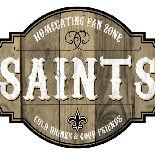 New Orleans Saints Sign Wood 12 Inch Homegating Tavern