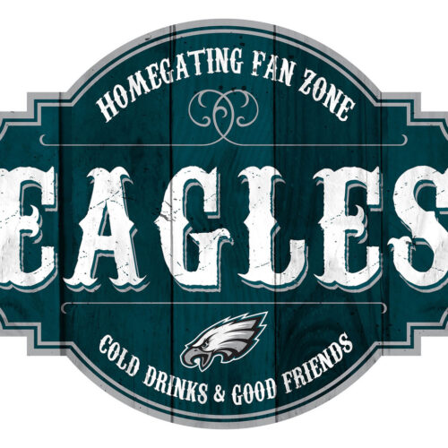 Philadelphia Eagles Sign Wood 12 Inch Homegating Tavern