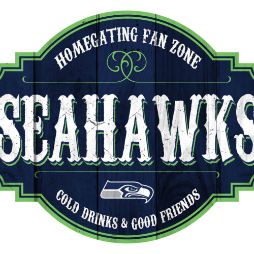 Seattle Seahawks Sign Wood 12 Inch Homegating Tavern