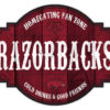 Arkansas Razorbacks Sign Wood 12 Inch Homegating Tavern – Special Order