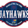 Kansas Jayhawks Sign Wood 12 Inch Homegating Tavern