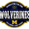 Michigan Wolverines Sign Wood 12 Inch Homegating Tavern