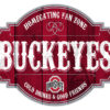 Ohio State Buckeyes Sign Wood 12 Inch Homegating Tavern