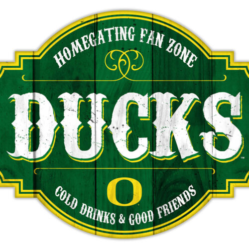 Oregon Ducks Sign Wood 12 Inch Homegating Tavern