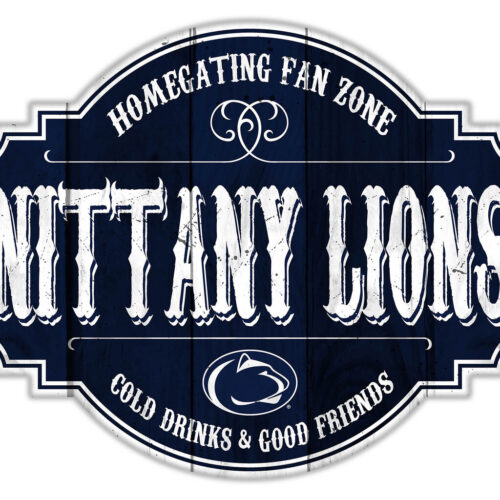 Penn State Nittany Lions Sign Wood 12 Inch Homegating Tavern